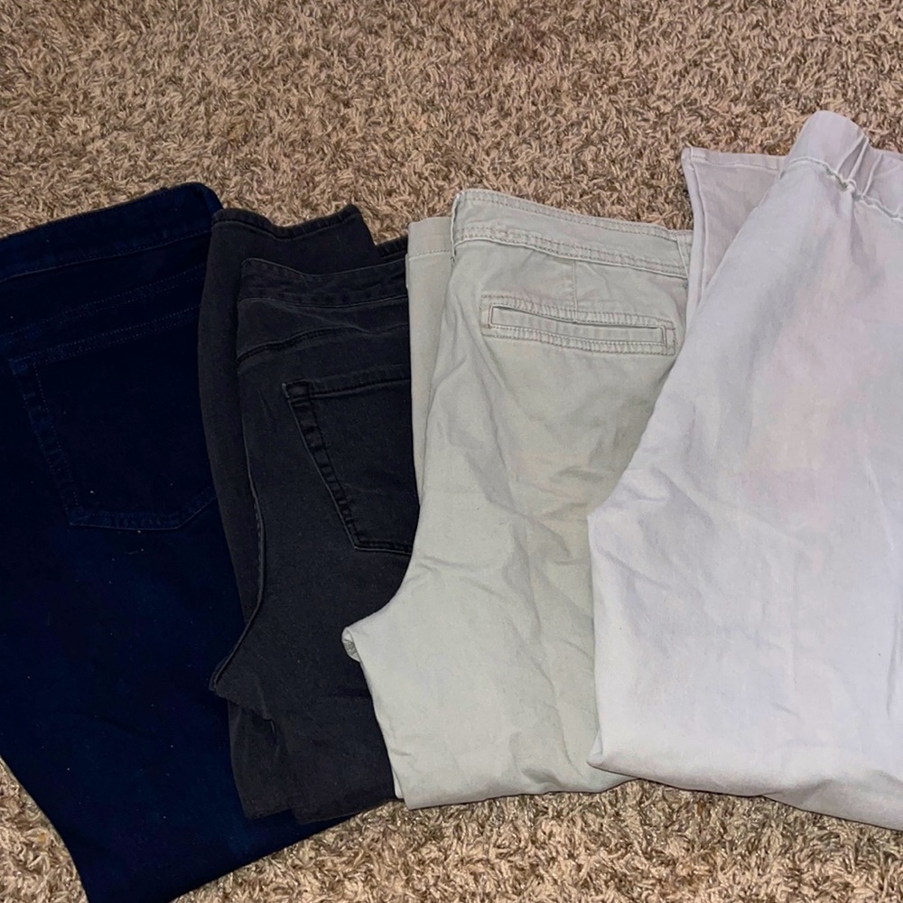 Lot of jeans